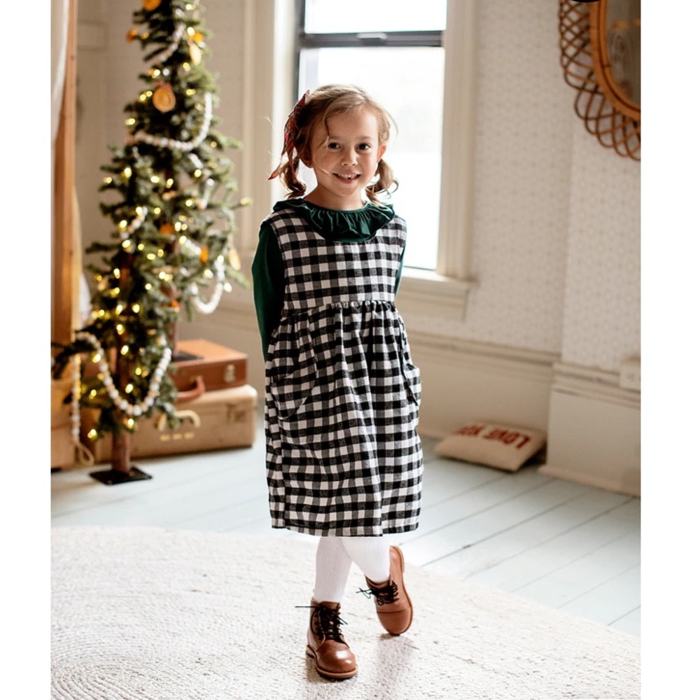Check Overall Skirt